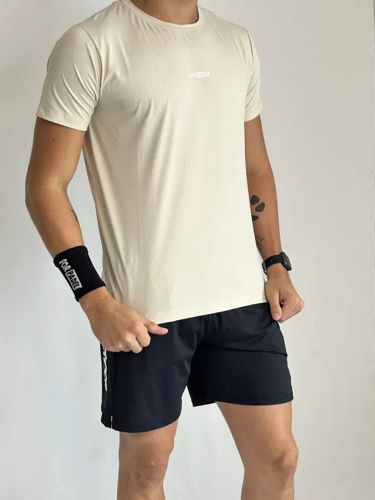 Camiseta Poli - Bege