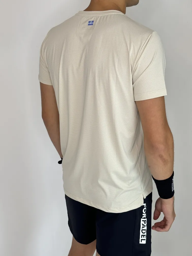 Camiseta Poli - Bege