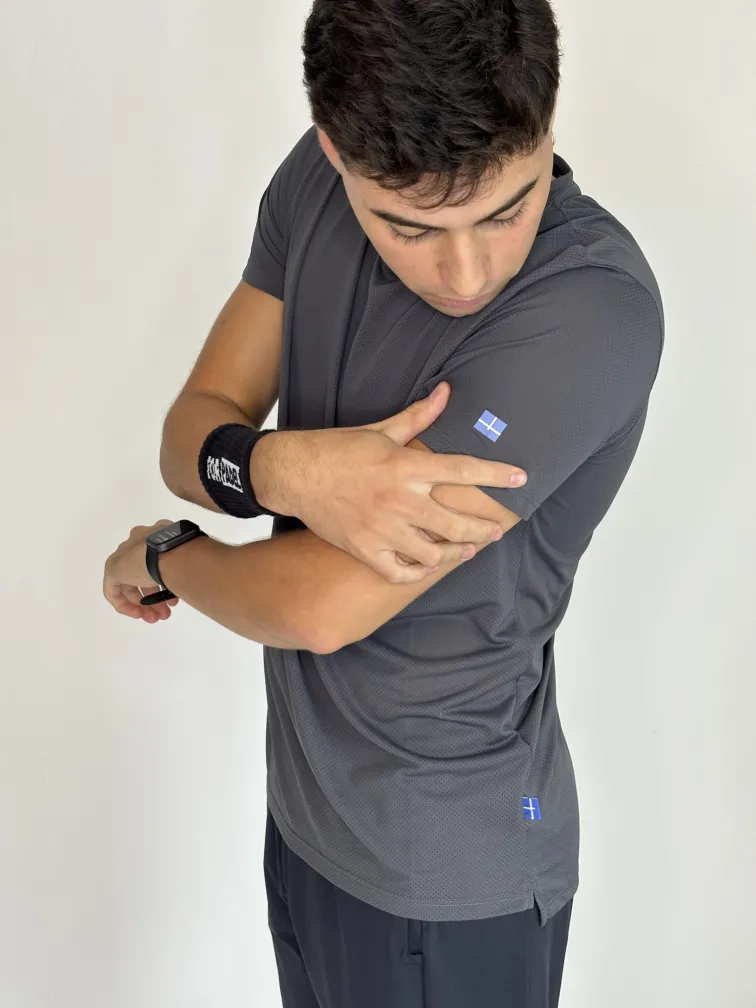 Camiseta Mida - Chumbo