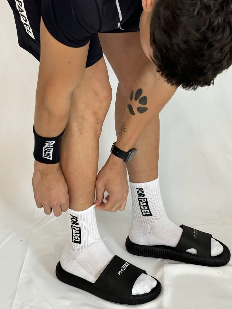 Kit 3 pares de meias FOR PADEL