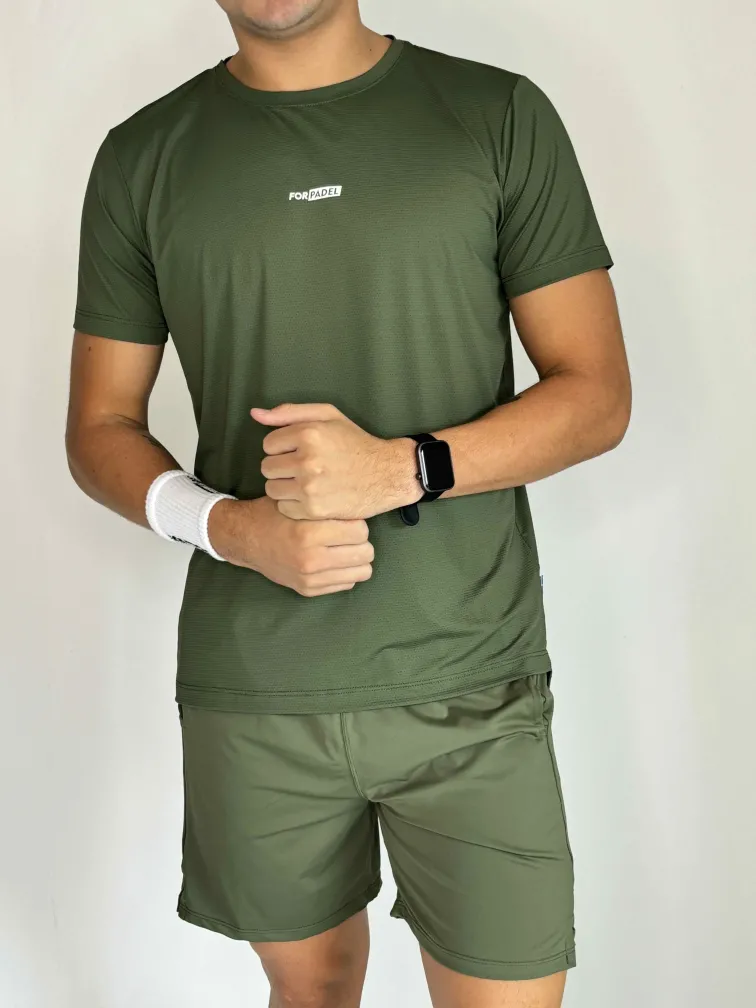 Camiseta Poli - Verde