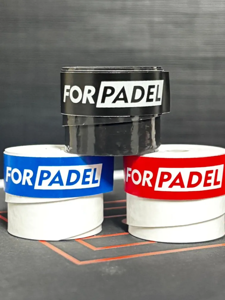BLACK - Kit com 03 OverGRIPS FOR PADEL