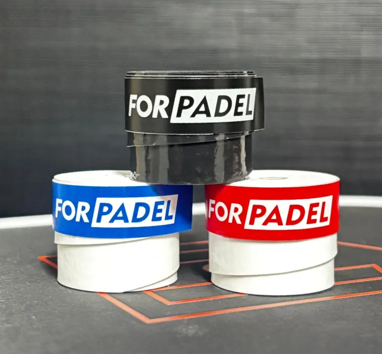 BLACK - Kit com 03 OverGRIPS FOR PADEL
