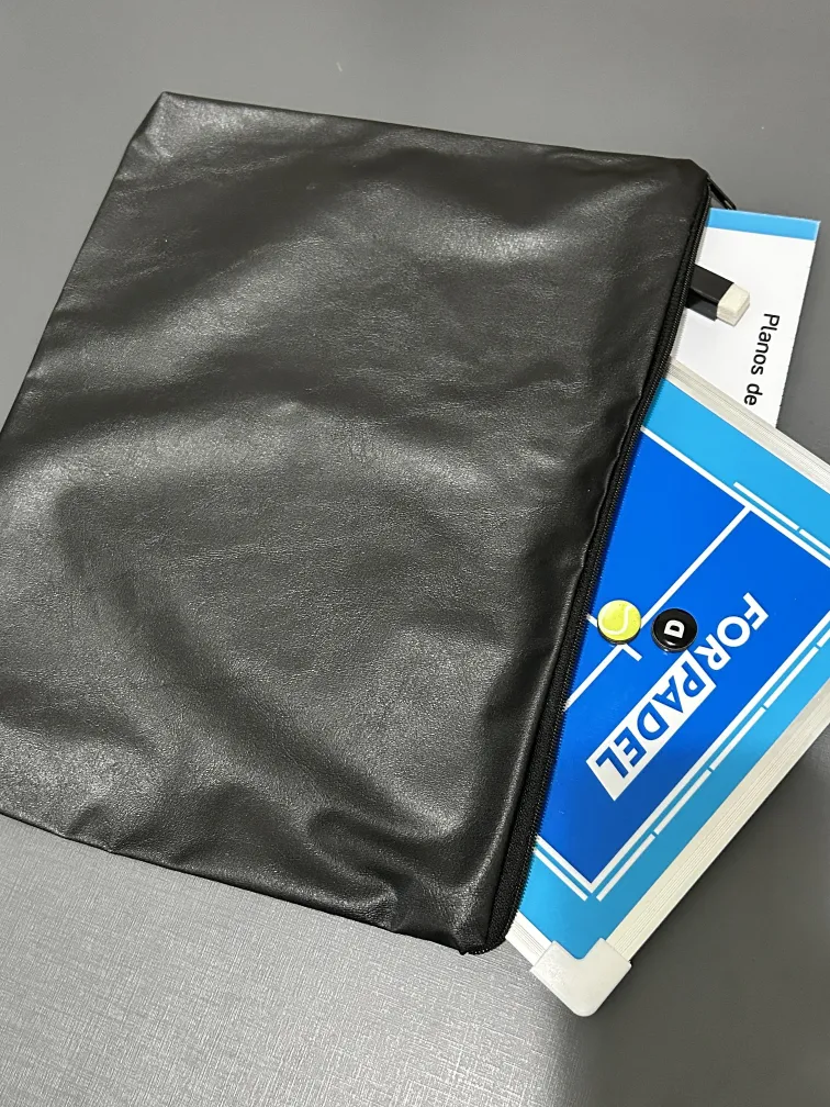 Prancheta Tática Magnética de Padel, com bolsa de transporte