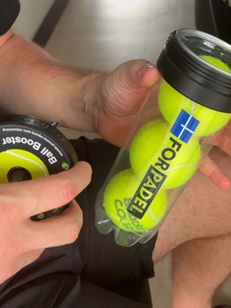 Kit completo - Pressurizador de Bolas (Padel e Tênis)